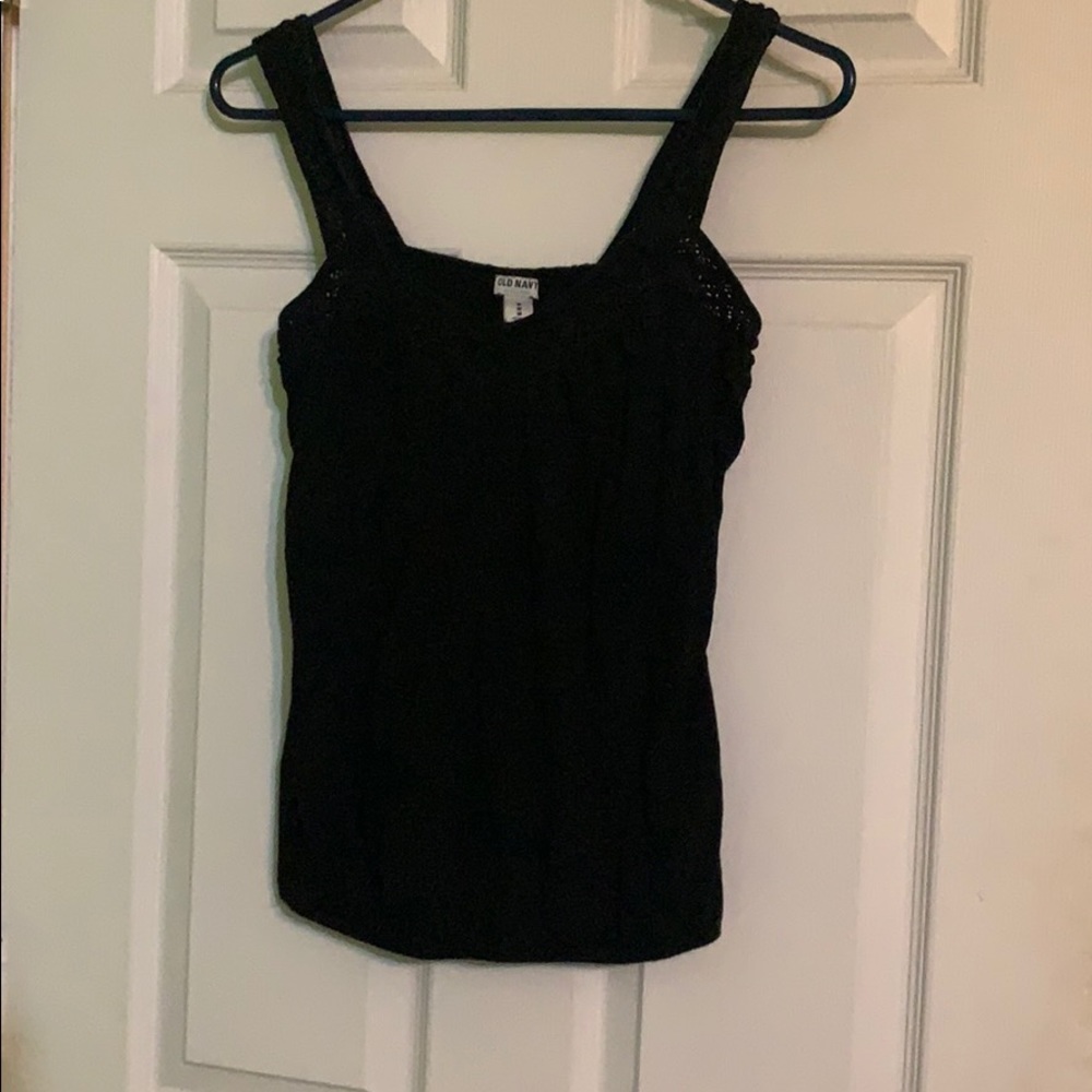 Black tank old navy brand size medium